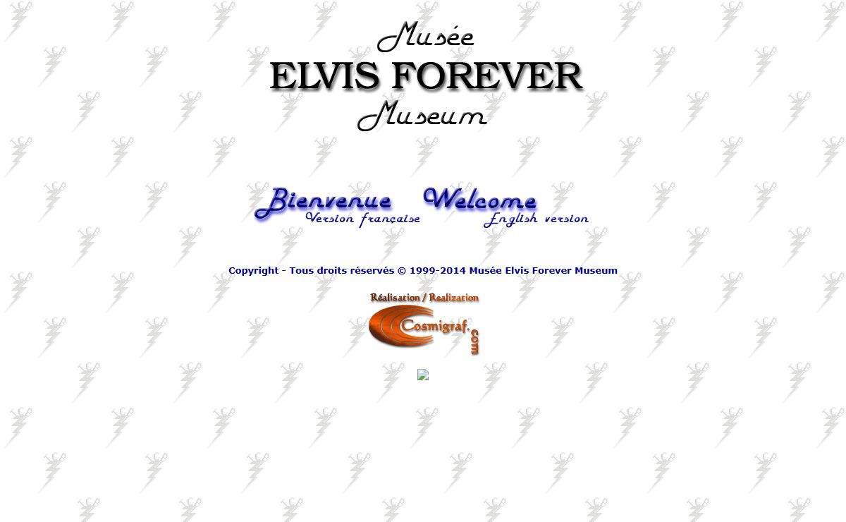 Bienvenue au musée Elvis Forever / Welcome to the Elvis Forever's museum