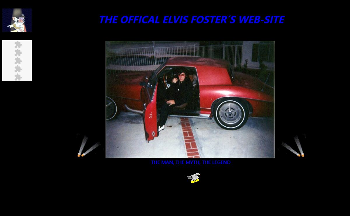 THE OFFICAL ELVIS FOSTER´S WEB-SITE