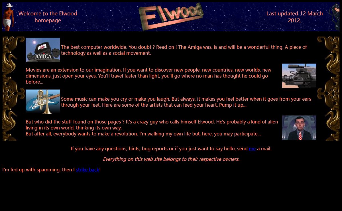 The Elwood Homepage