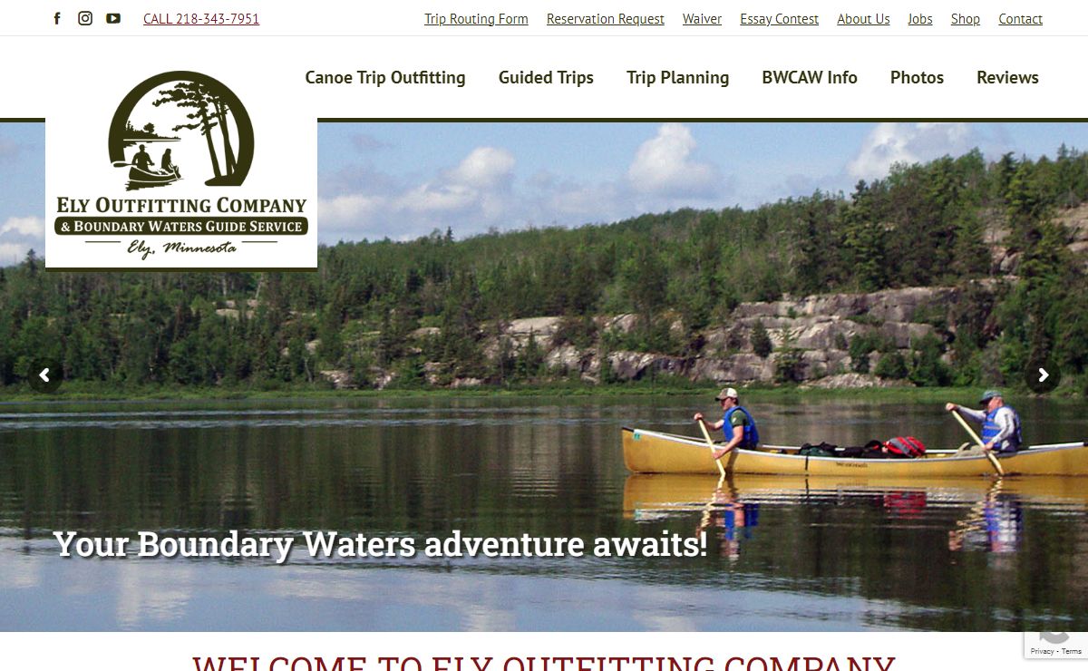 Ely, MN Boundary Waters Canoe Outfitting & Guide Service