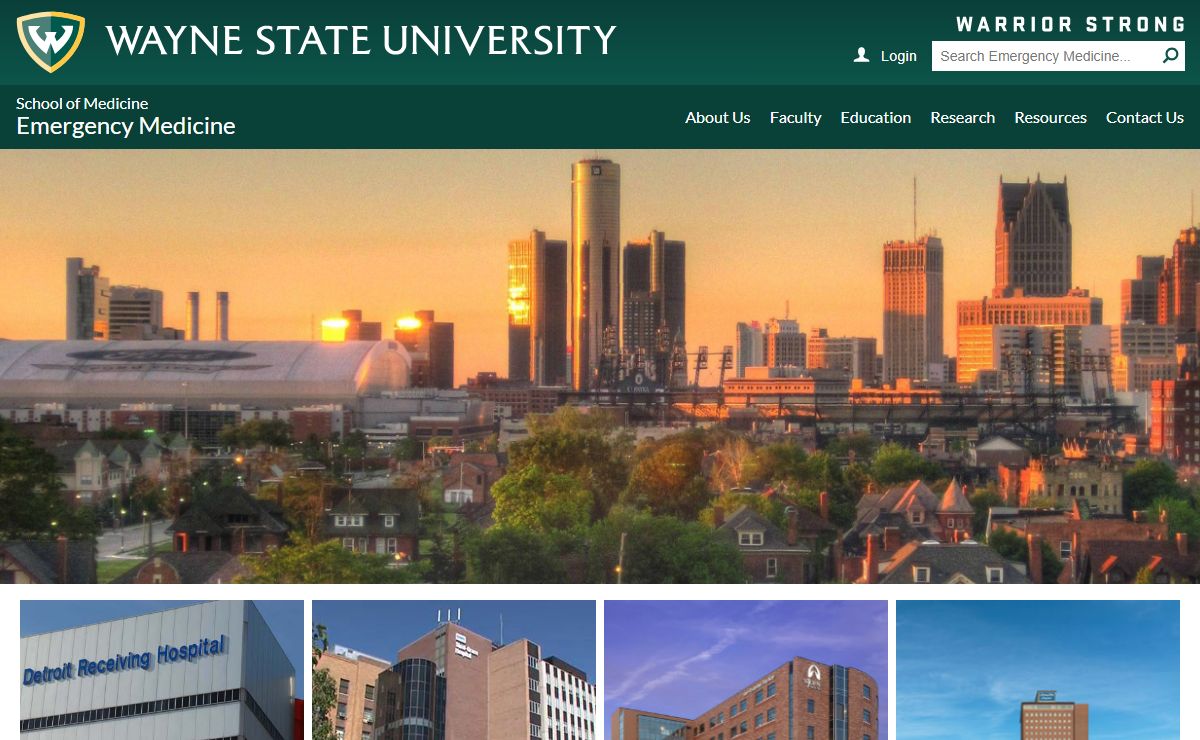 Emergency Medicine - Wayne State University