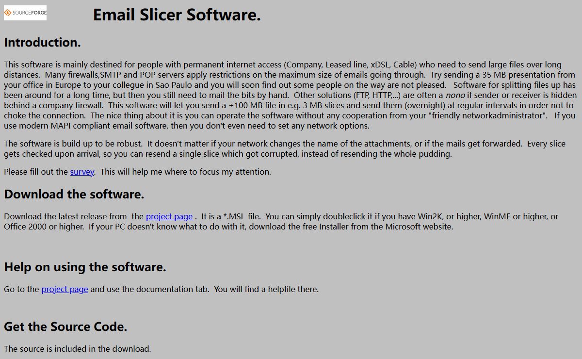 Email Slicer