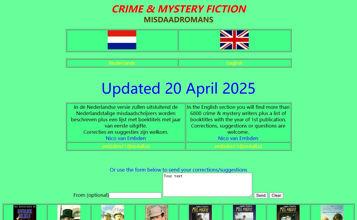 Crime & Mystery Fiction