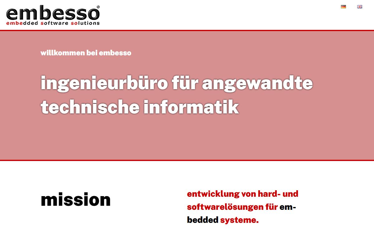 embesso – Ingenieurbüro für technische Informatik