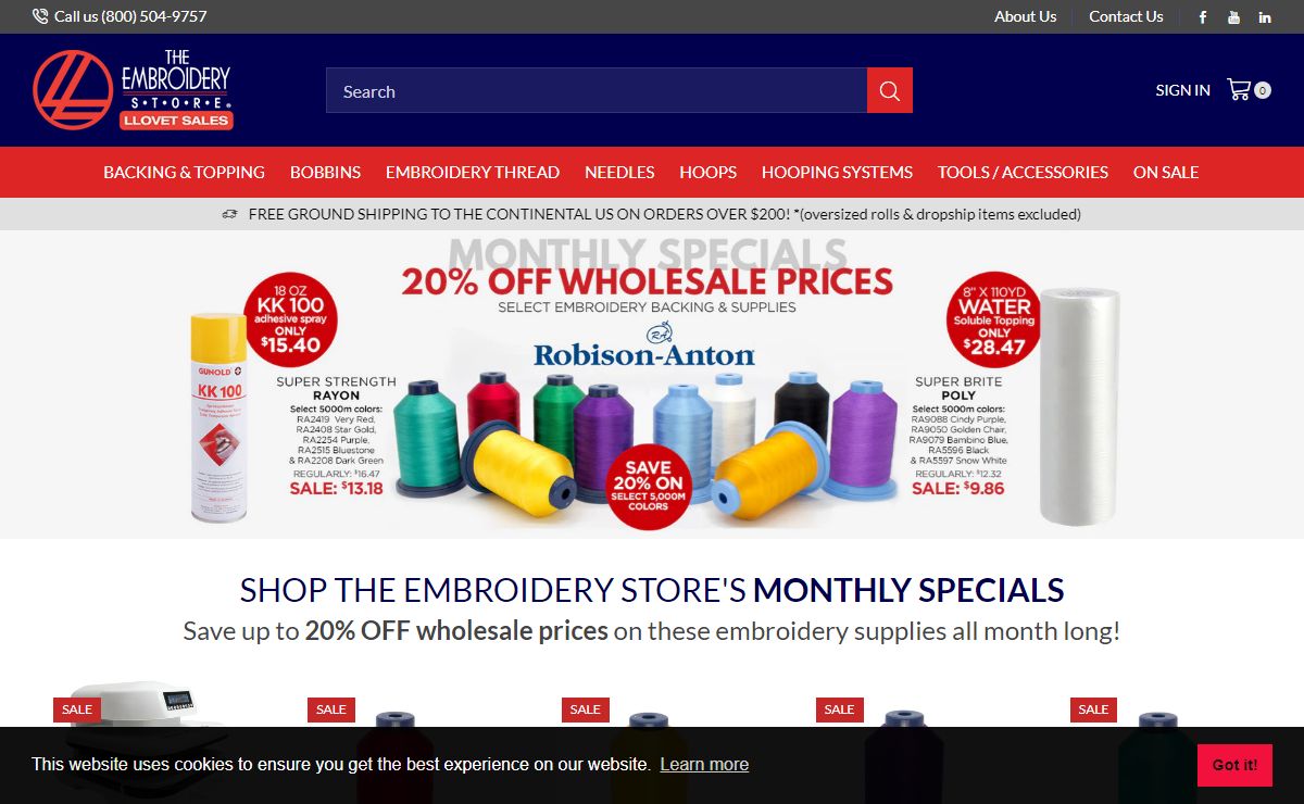 The Embroidery Store