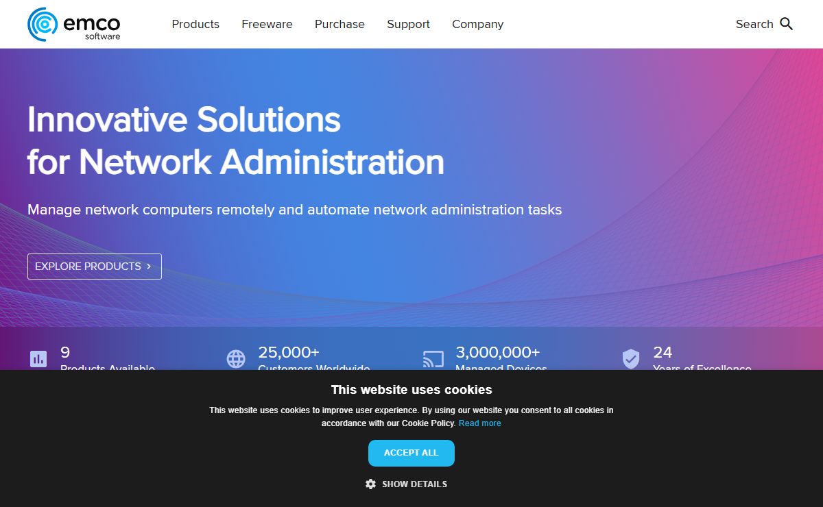Network Inventory, Remote Deployment, Network Audit - EMCO Software