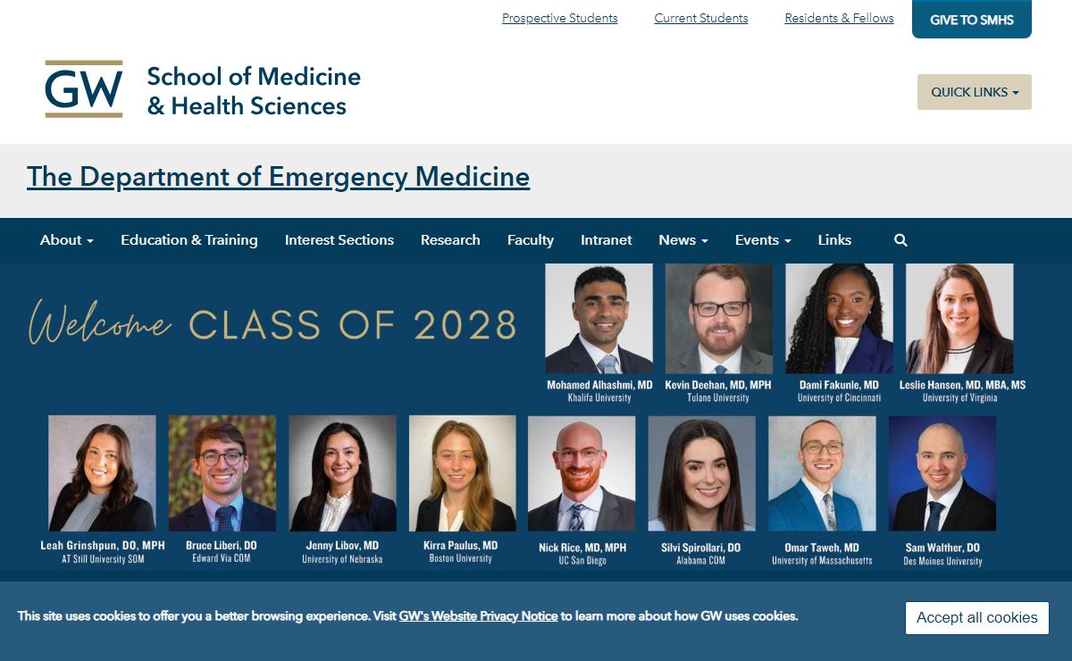 Welcome to the Department of Emergency Medicine | School of Medicine and Health Sciences