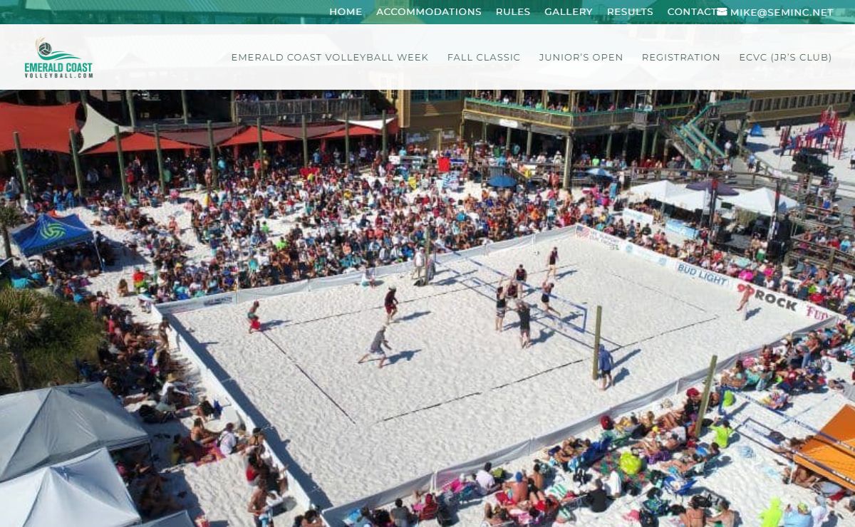 Emerald Coast Volleyball | Fudpucker 4 Man Volleyball Tournament