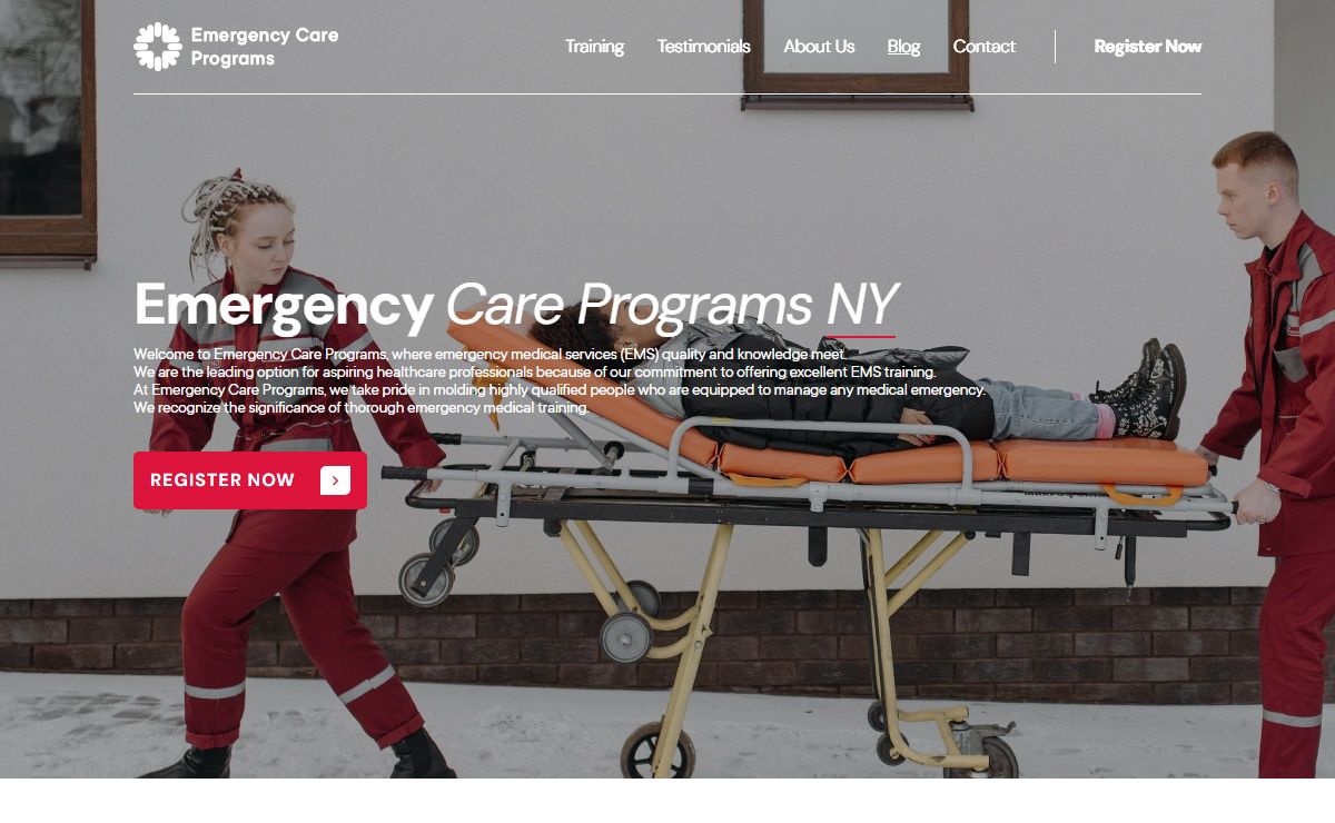Emergency Care Programs | EMS Courses NY