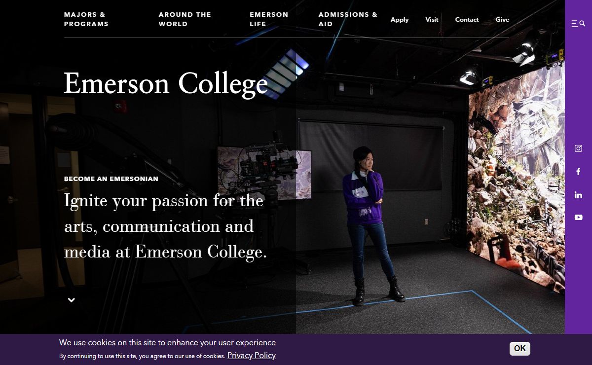 Emerson College, Undergraduate & Graduate Programs in Boston