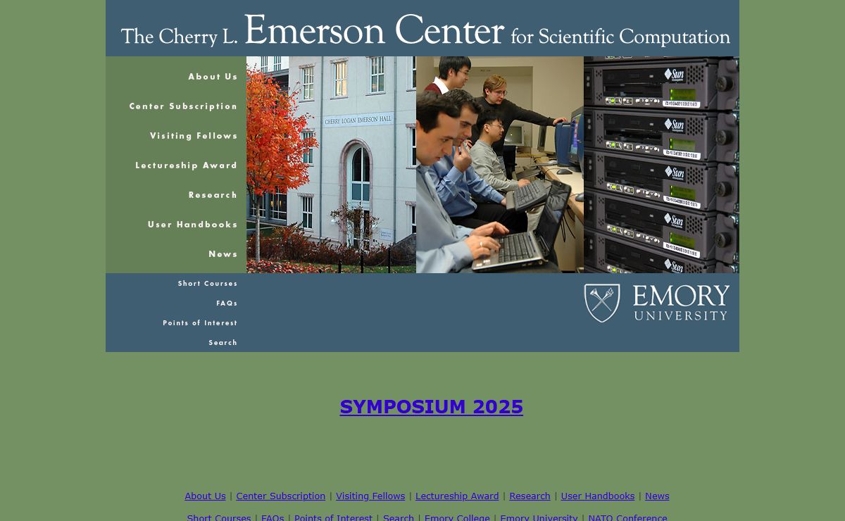 The Cherry L. Emerson Center for Scientific Computation at Emory University