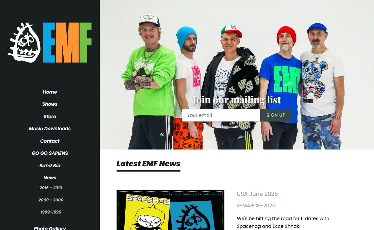 EMF-TheBand.com