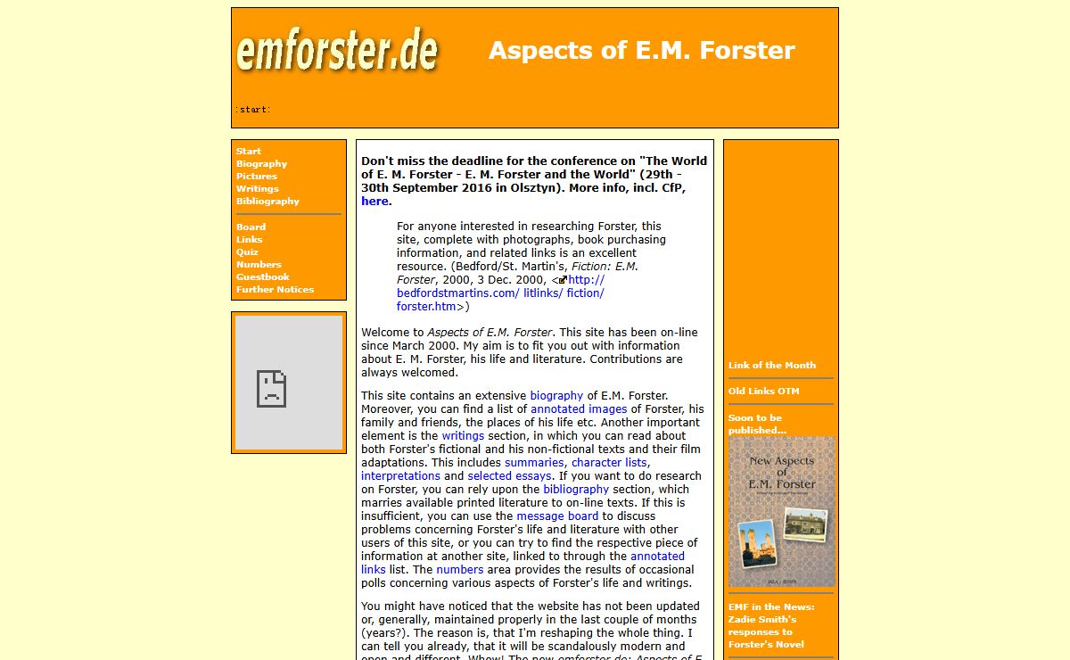 Aspects of E.M. Forster: Criticism, Summaries, Pictures ... Everything about the British Author