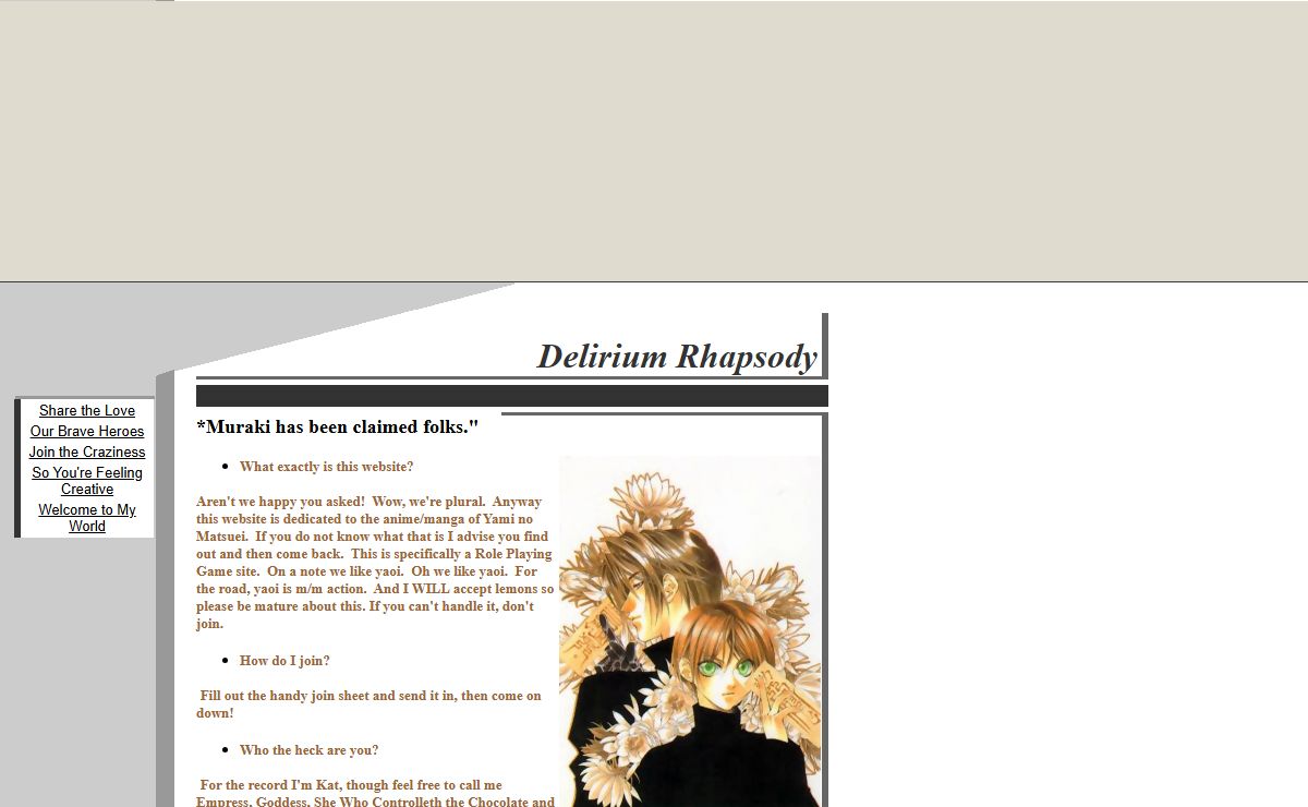 Delirium Rhapsody
