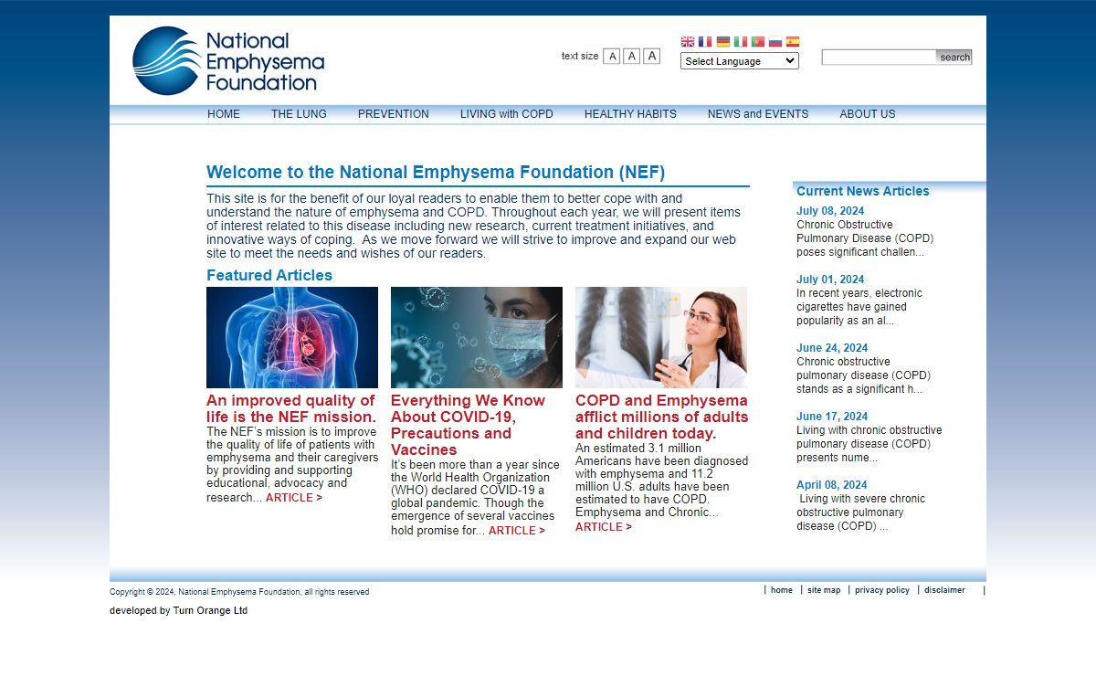 National Emphysema Foundation - Home