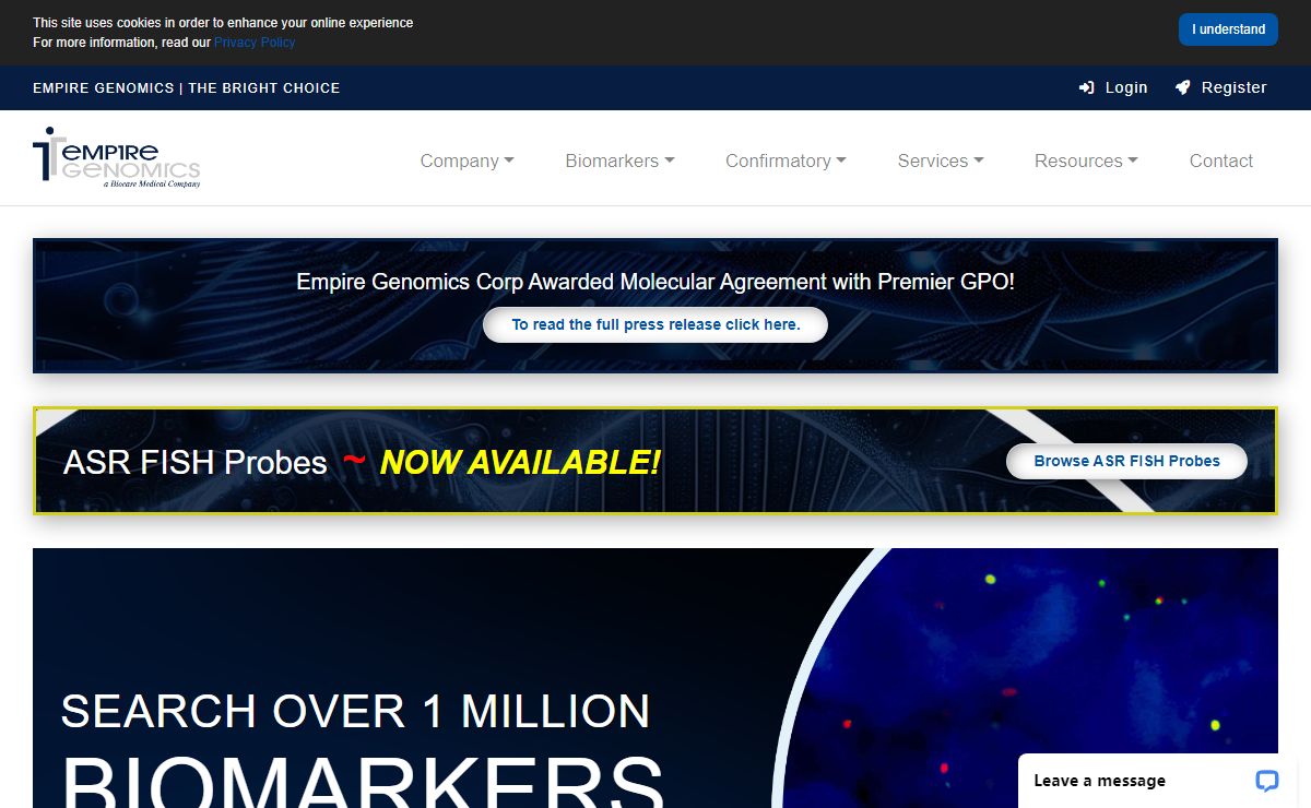 Empire Genomics | The Bright Choice