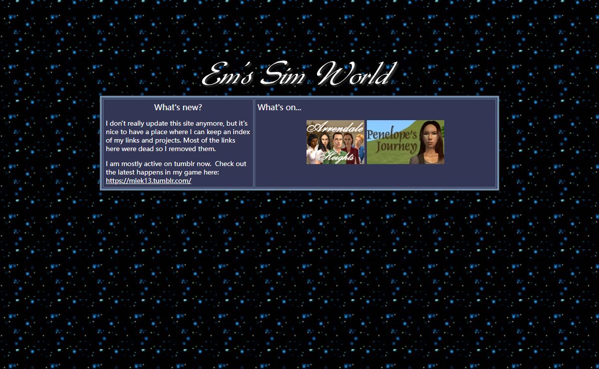 Em's Sim World
