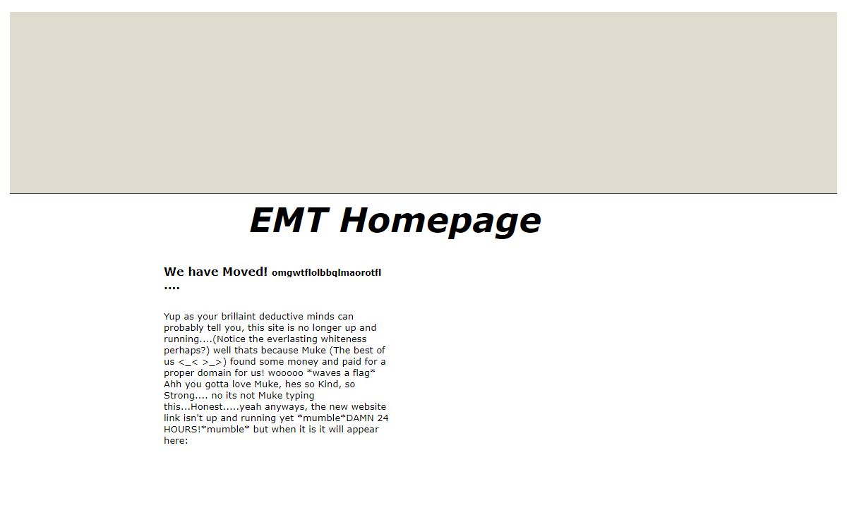 EMT Homepage