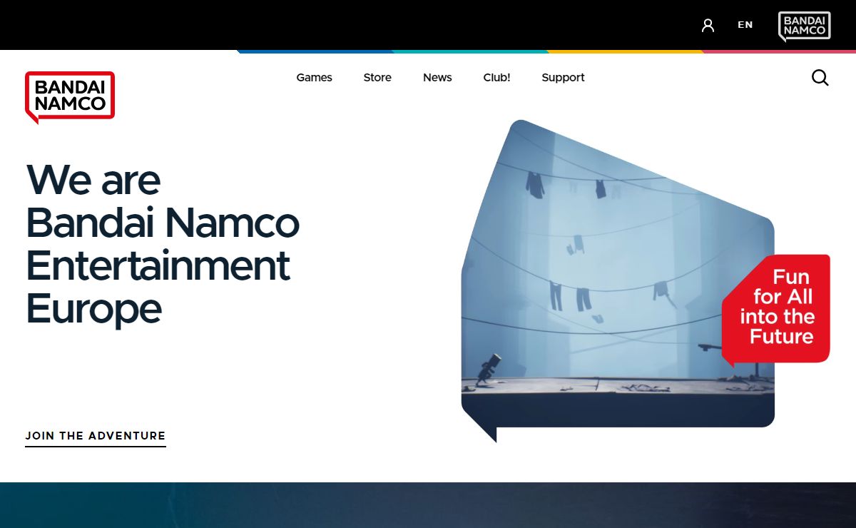 Bandai Namco Europe | Official Site