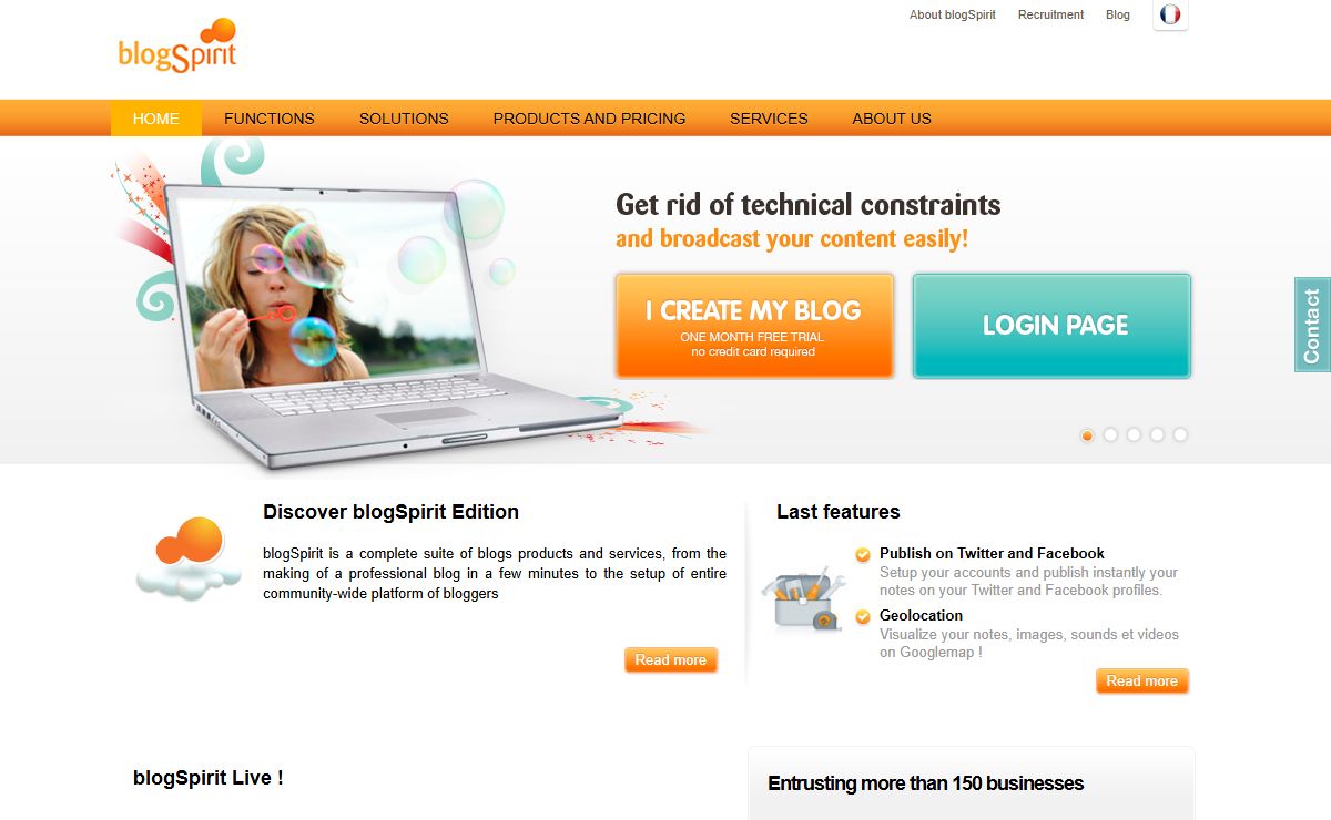 blogSpirit, softwares and community services