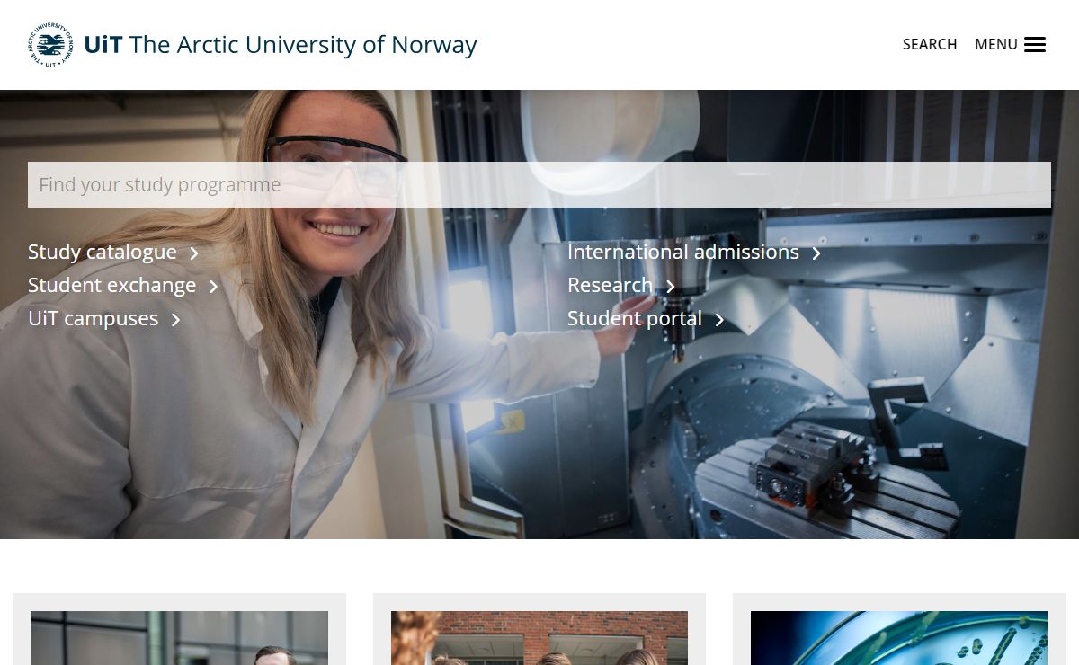 UiT The Arctic University of Norway | UiT