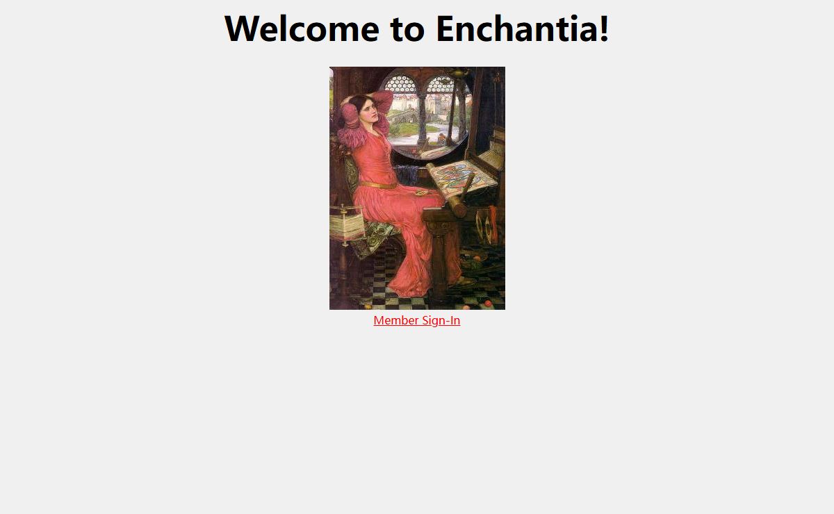 Welcome to Enchantia