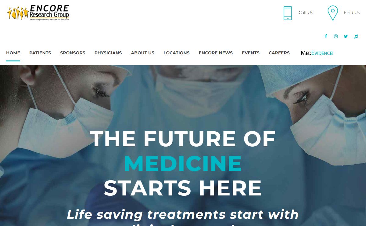 ENCORE Research Group - Clinical Research Site Network