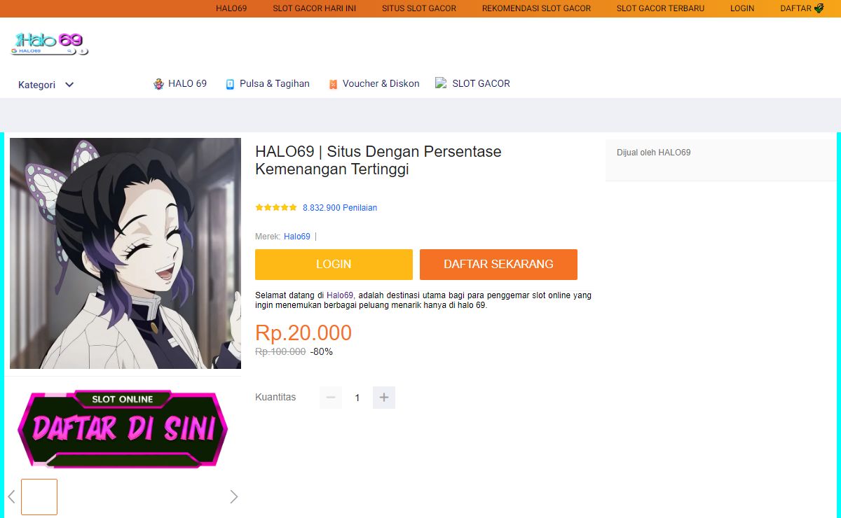 HALO69 | Situs Dengan Persentase Kemenangan Tertinggi