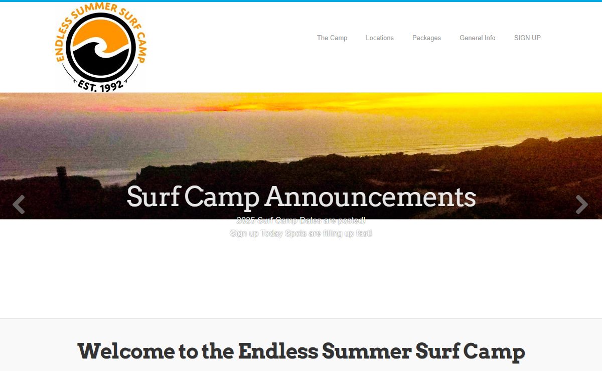 Endless Summer Surf Camp - Southern California's Premier Surf Camp