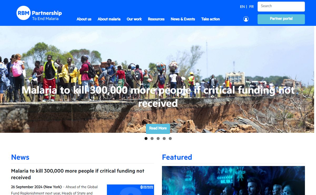 Homepage | RBM Partnership to End Malaria