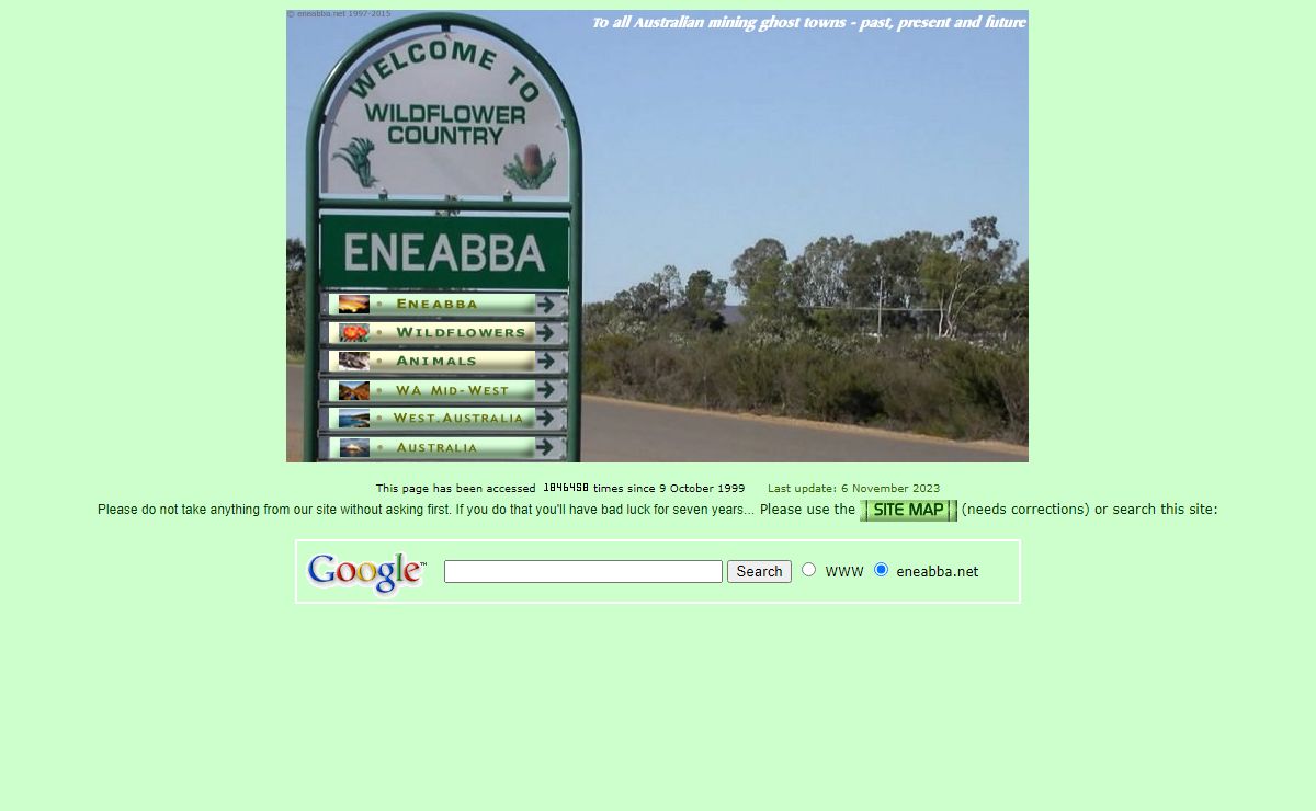 .: An Eneabba Walkabout :.