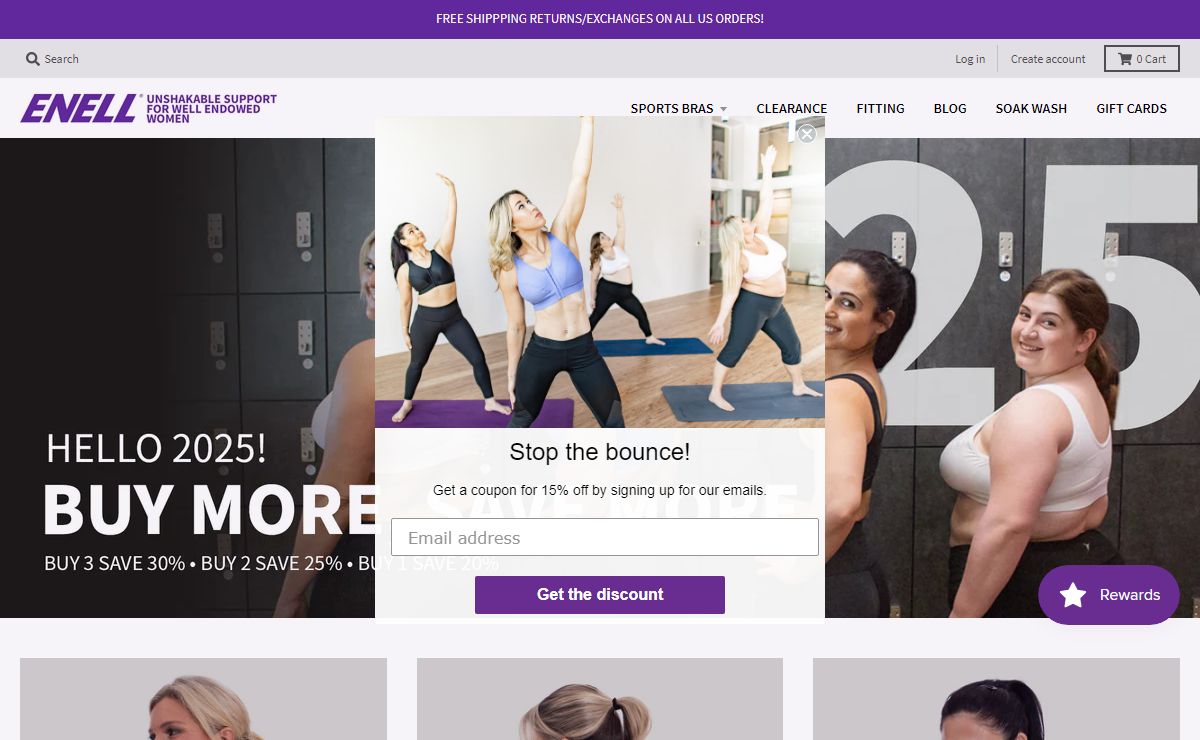 High Impact Sports Bras for C-Cup & Above | ENELL® – Enell