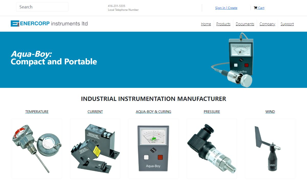 Instrumentation Manufacturer - Enercorp Instruments Ltd