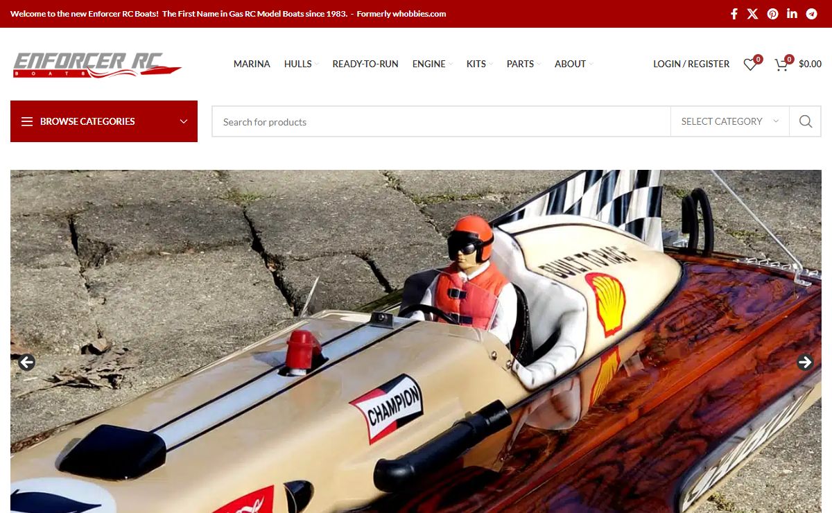 Enforcer RC Boats – A BonziSports, Inc. Company