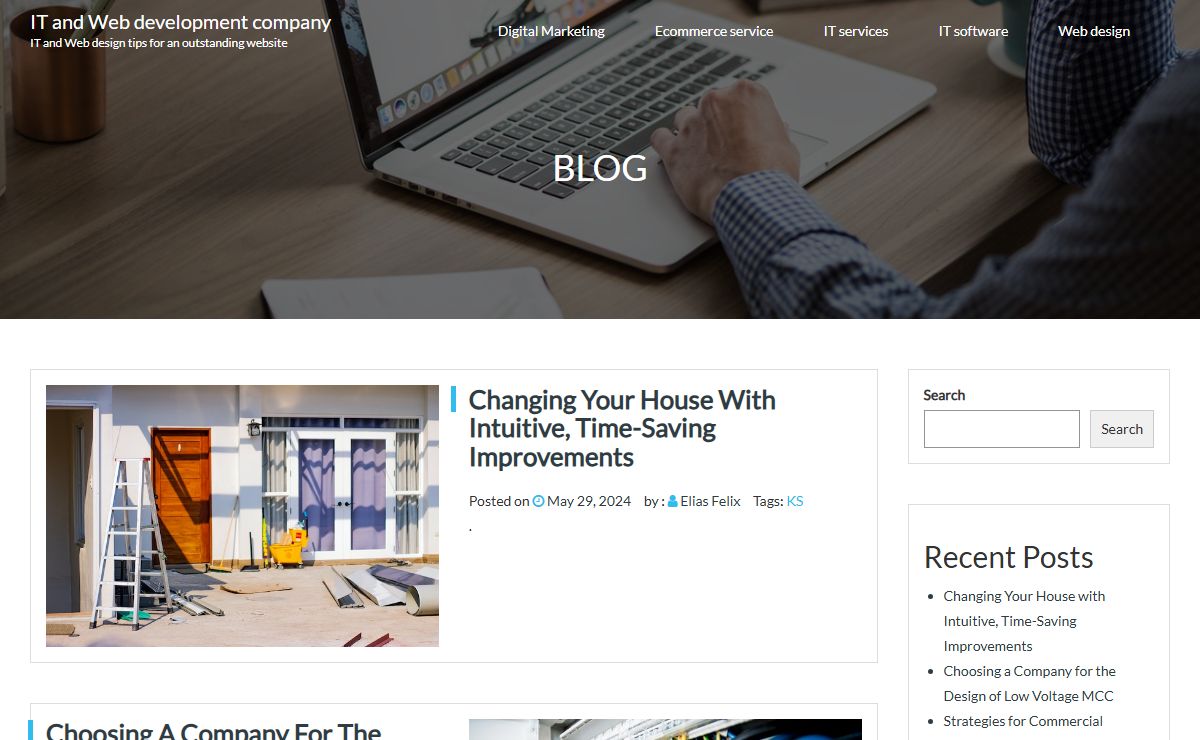 IT and Web development company – IT and Web design tips for an outstanding website