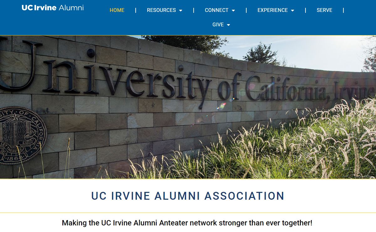 engage.alumni.uci.edu – UCI Alumni Association
