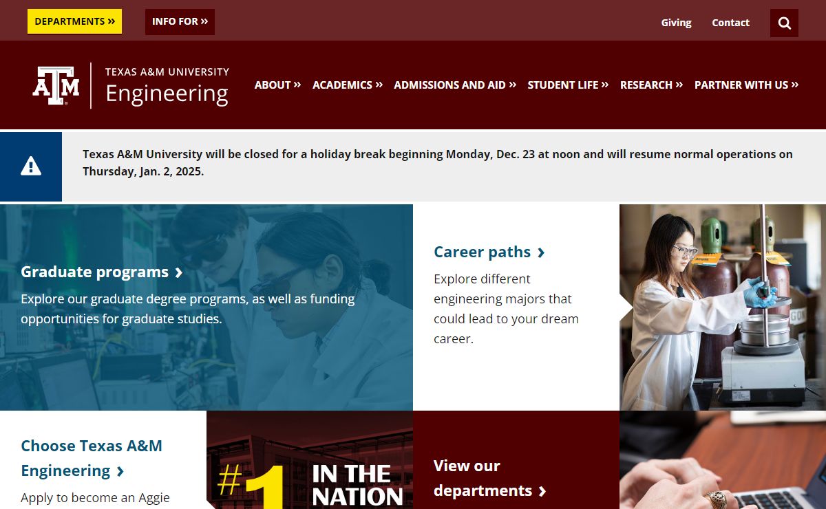 College of Engineering | Texas A&M University Engineering