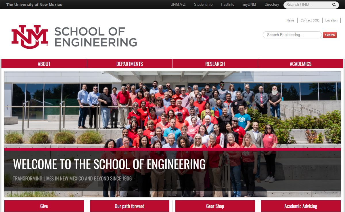 School of Engineering | The University of New Mexico