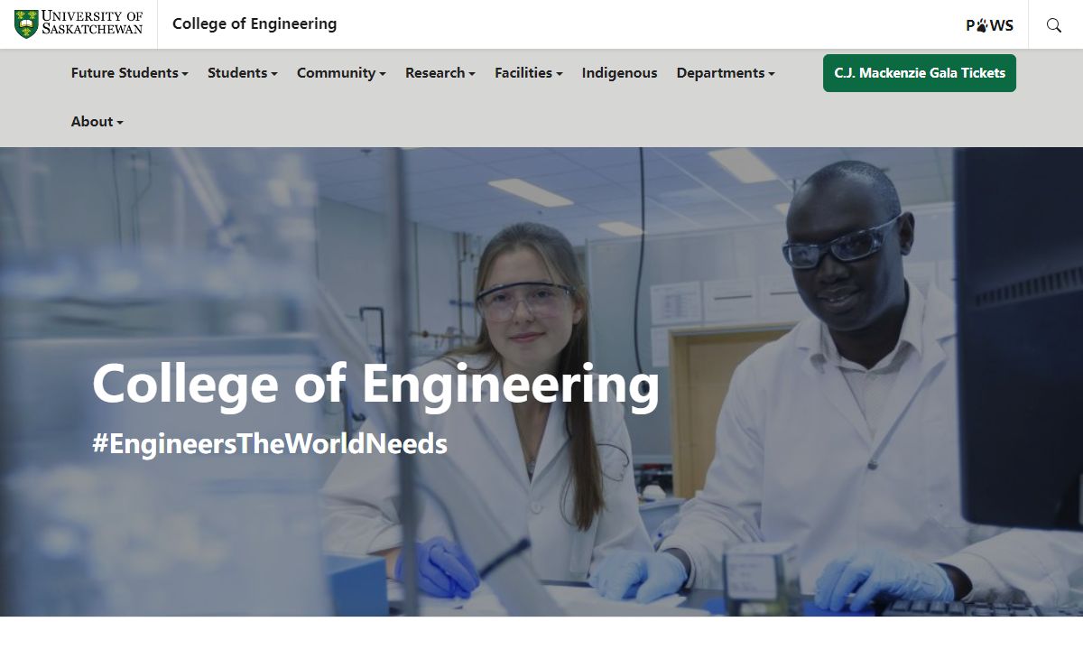 College of Engineering | University of Saskatchewan