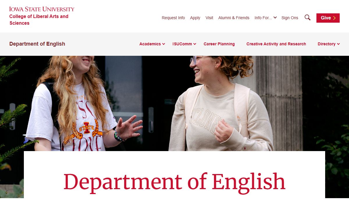 Home - Department of English