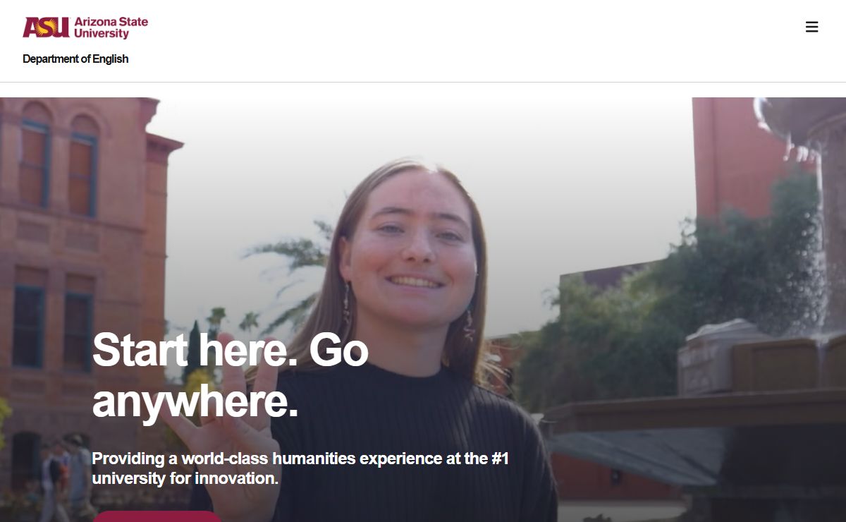 Homepage | Department of English