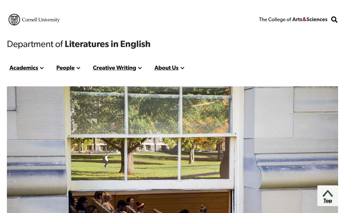 Welcome to Literatures in English | Literatures in English