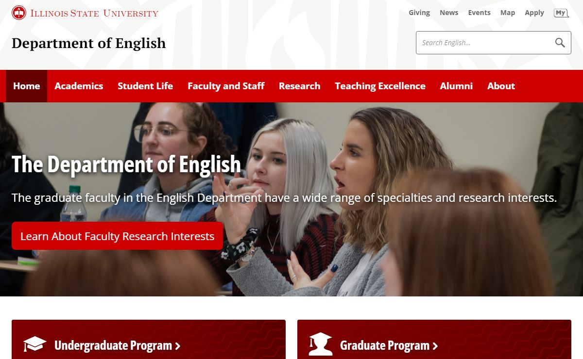 Department of English | Illinois State