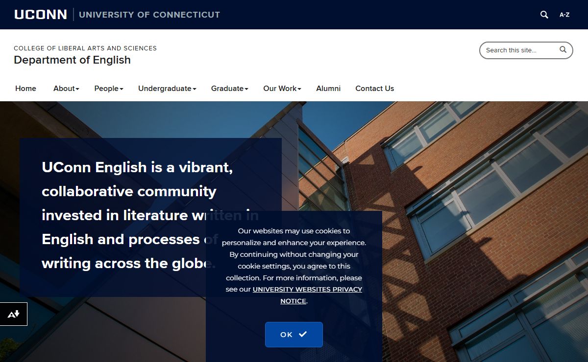 Home | Department of English