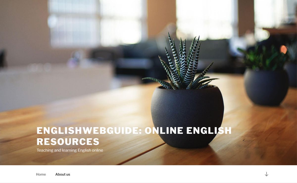 EnglishWebGuide: online English resources