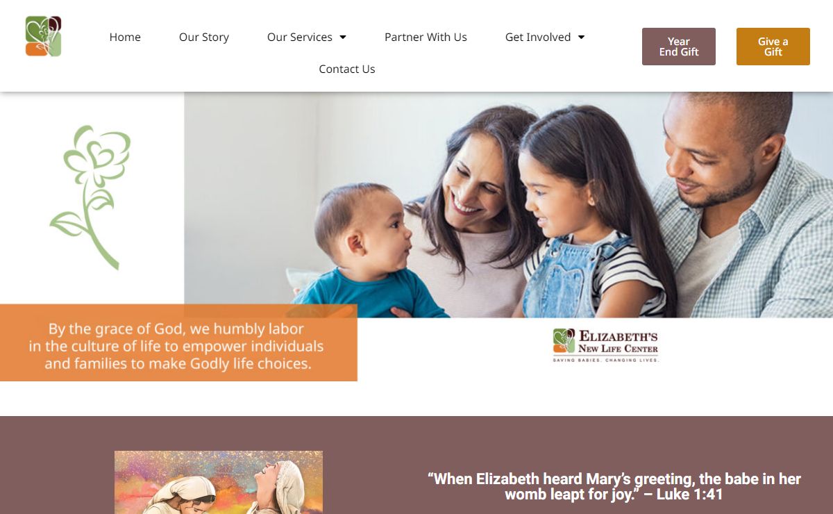 Elizabeth New Life Center - Saving Babies, Changing Lives