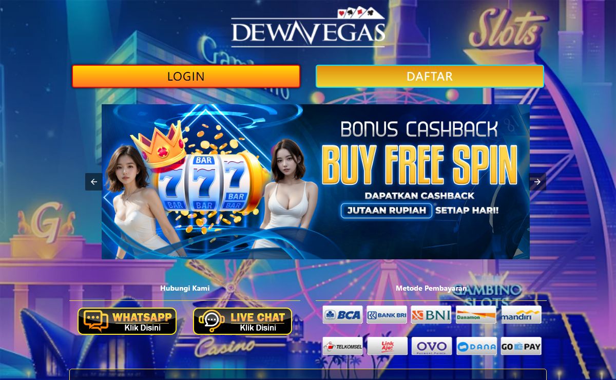 DewaVegas - Bandar Permainan Game Online Terpopuler