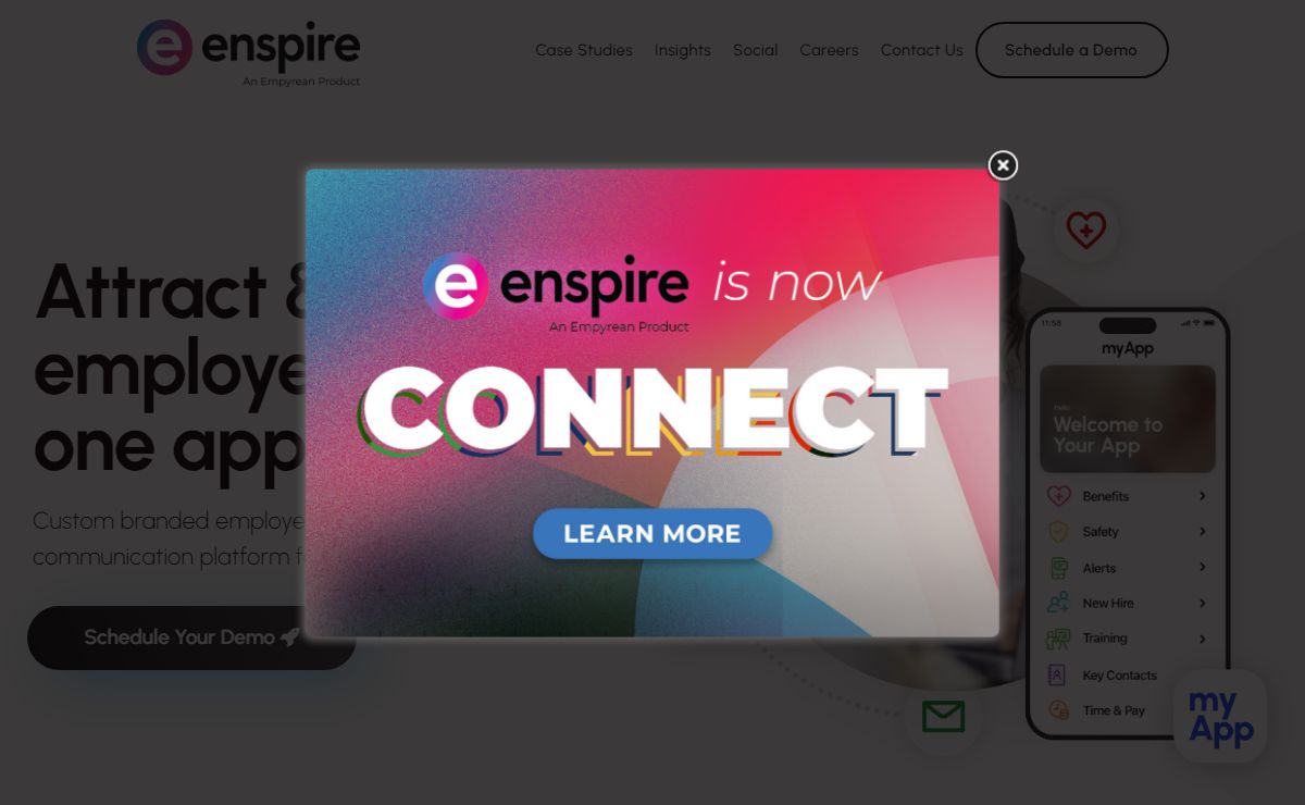 Enspire: Attract & Retain Employees All in One App