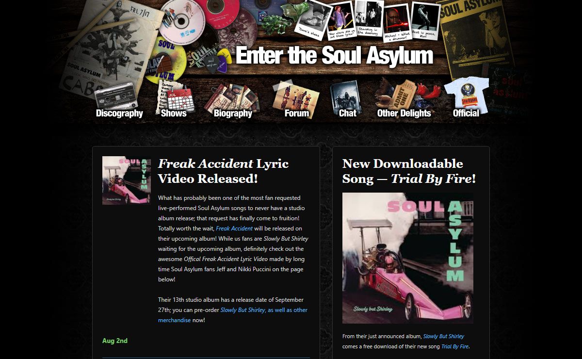 EnterTheSoulAsylum.com | A Soul Asylum Fansite