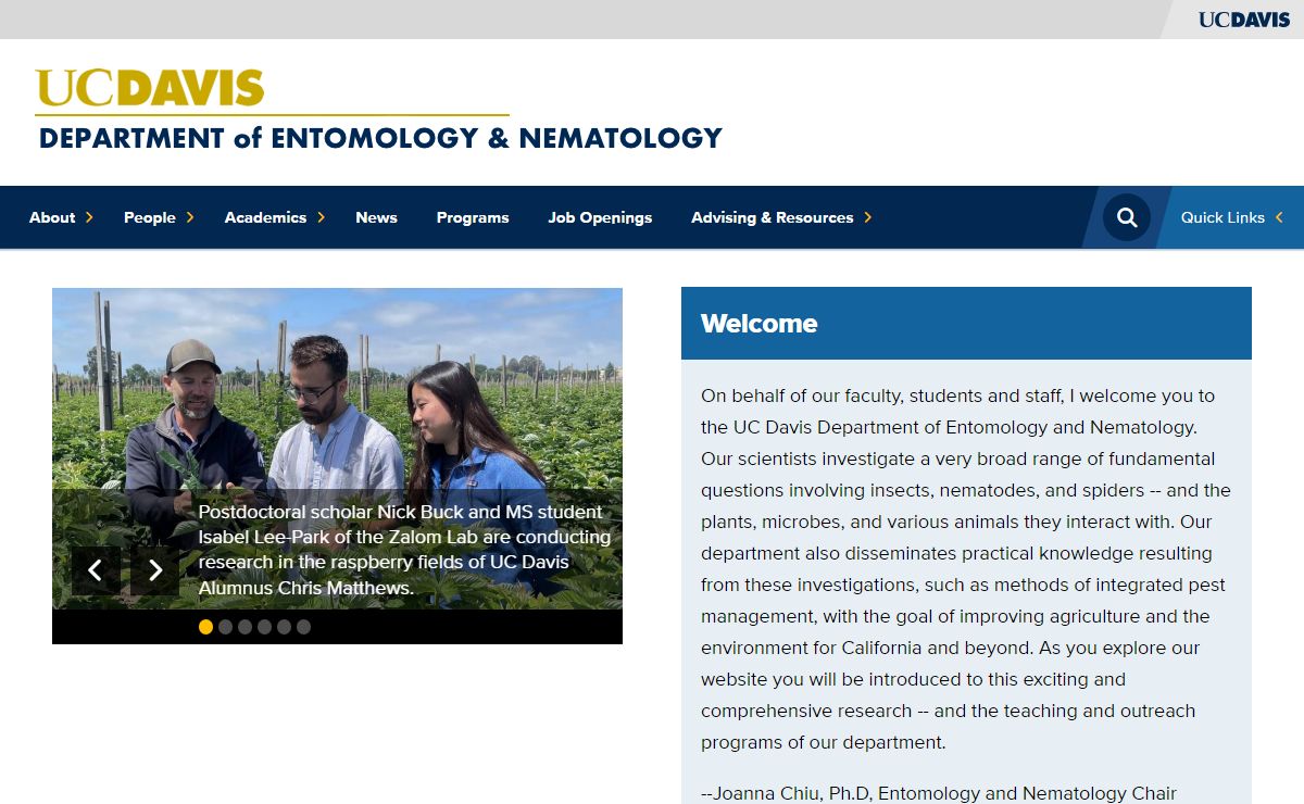 Entomology and Nematology